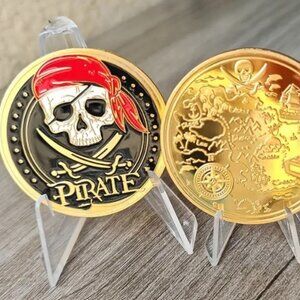 “Ahoy Matey” - Colorful Pirate Souvenir-Token